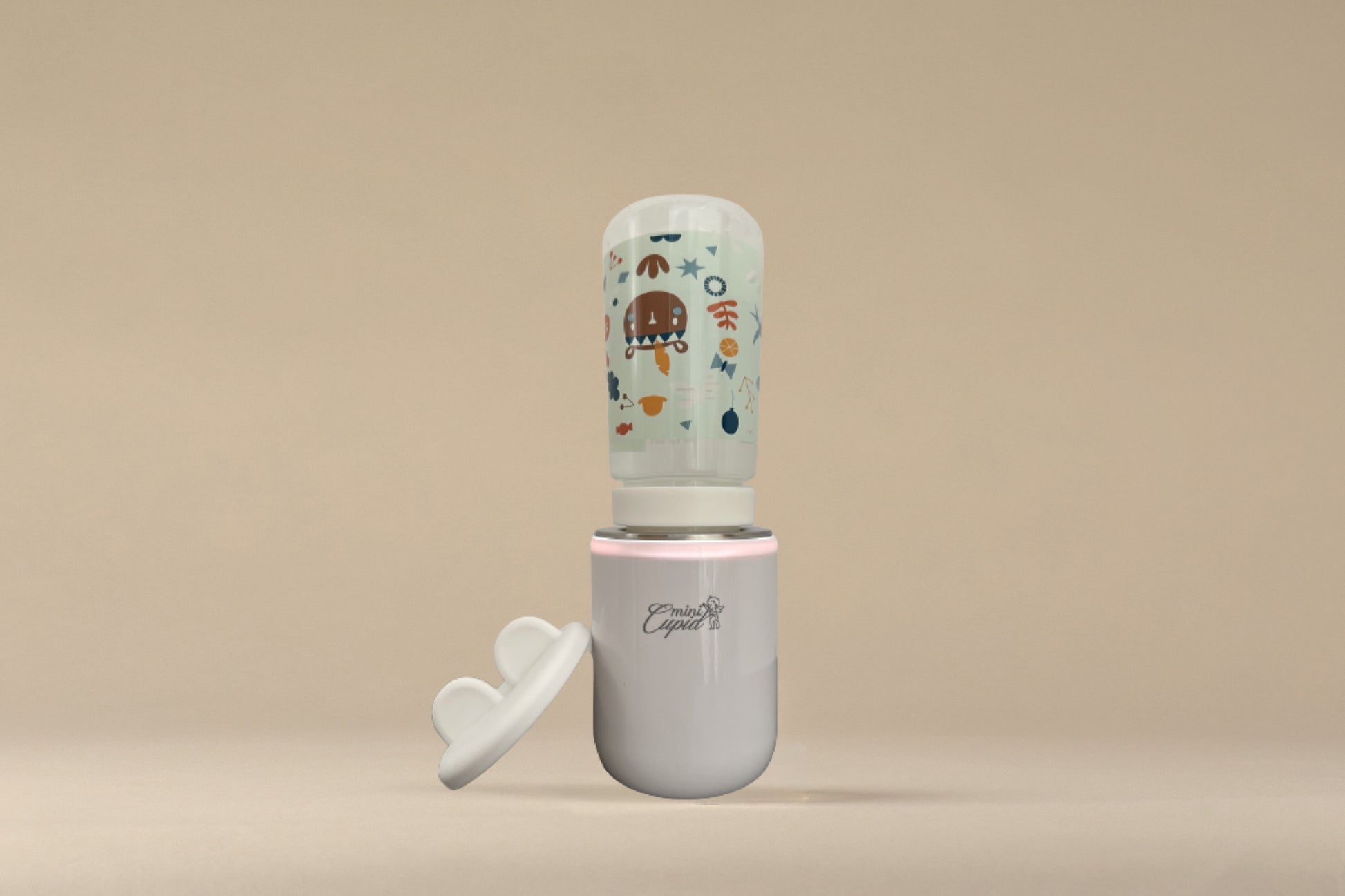 Mini-Cupid - Chauffe Biberon Portable et rechargeable blanc